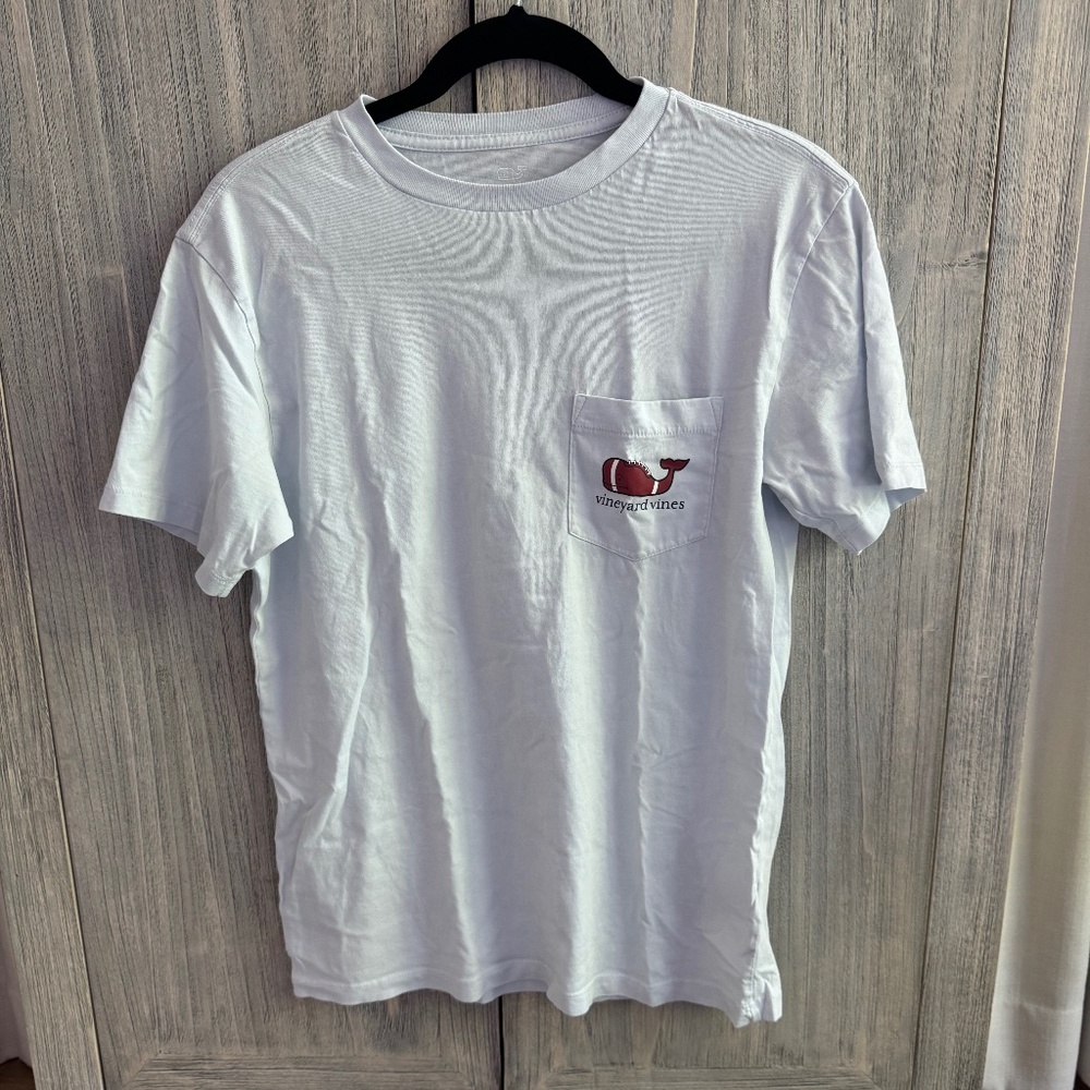 Vineyard Vines Football Pocket Tee